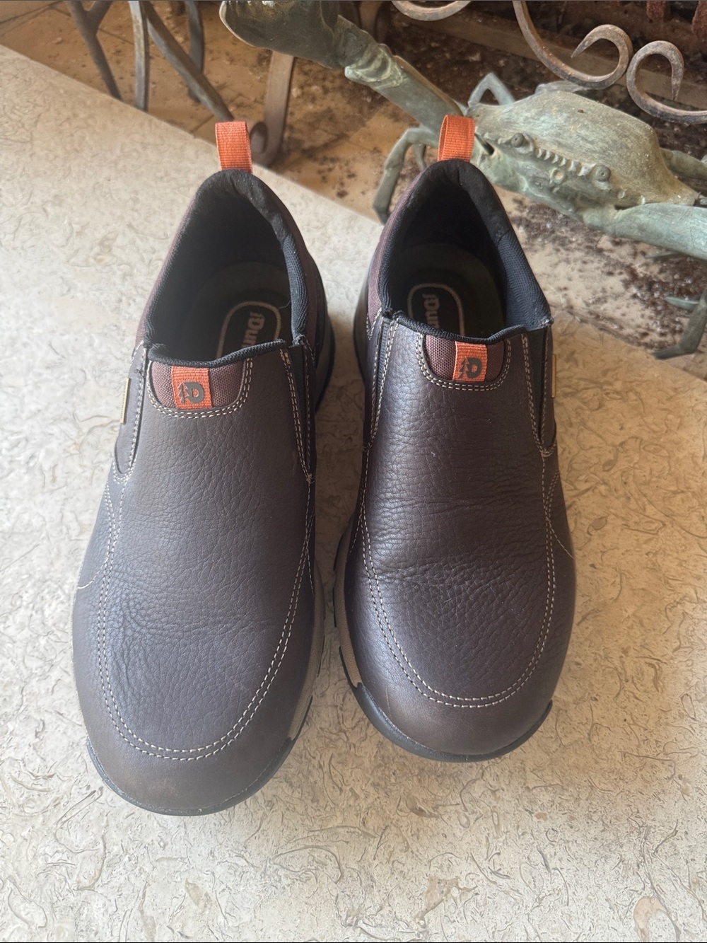 Dunham waterproof brown shoes